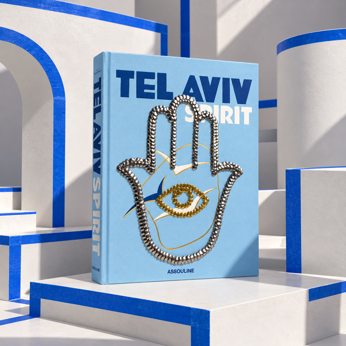 Tel Aviv Spirit hand gilded by the bms.
