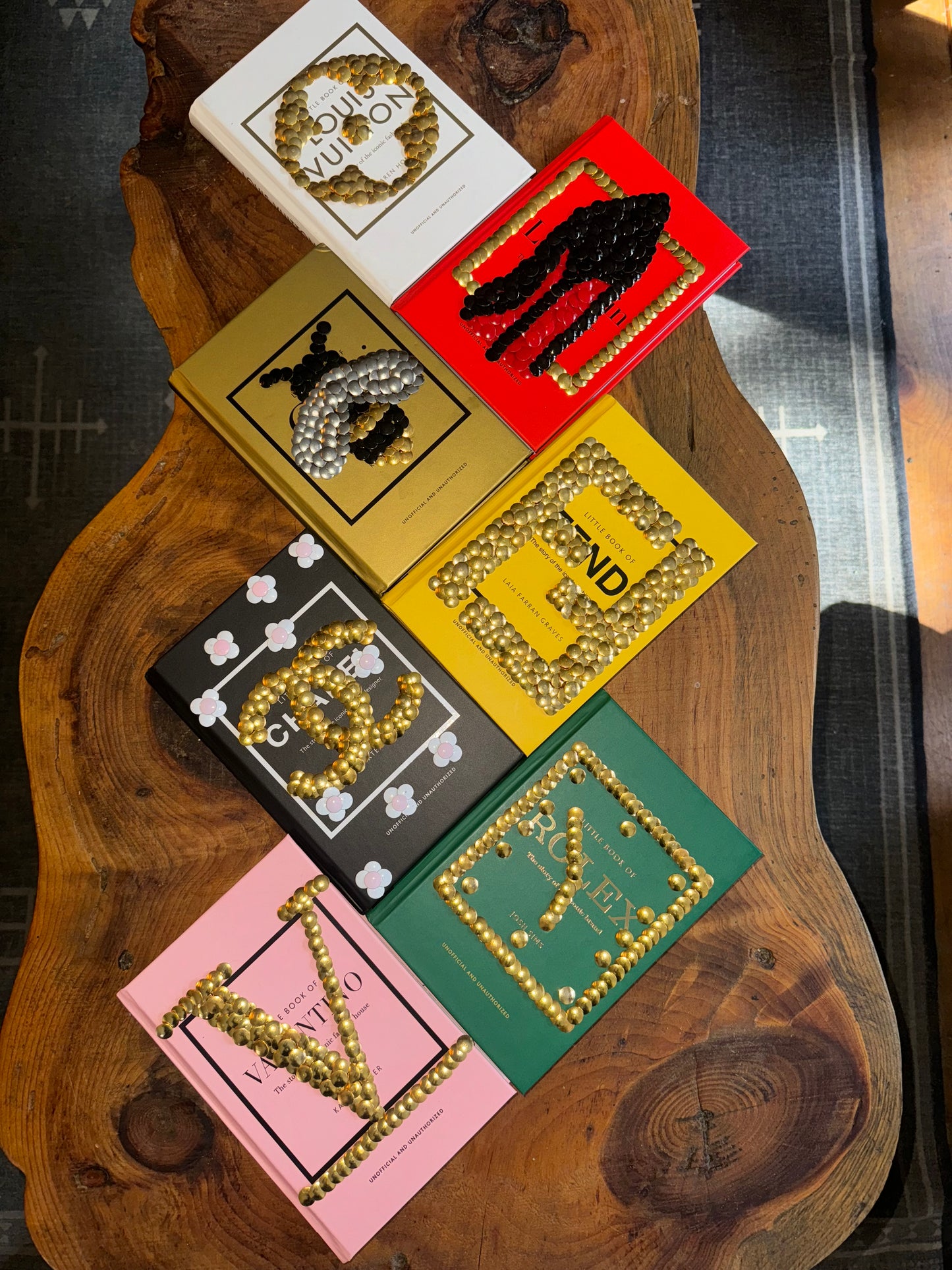 Little Books of Fashion by the bms. (chanel, rolex, gucci, louis vuitton, louboutin, fendi)