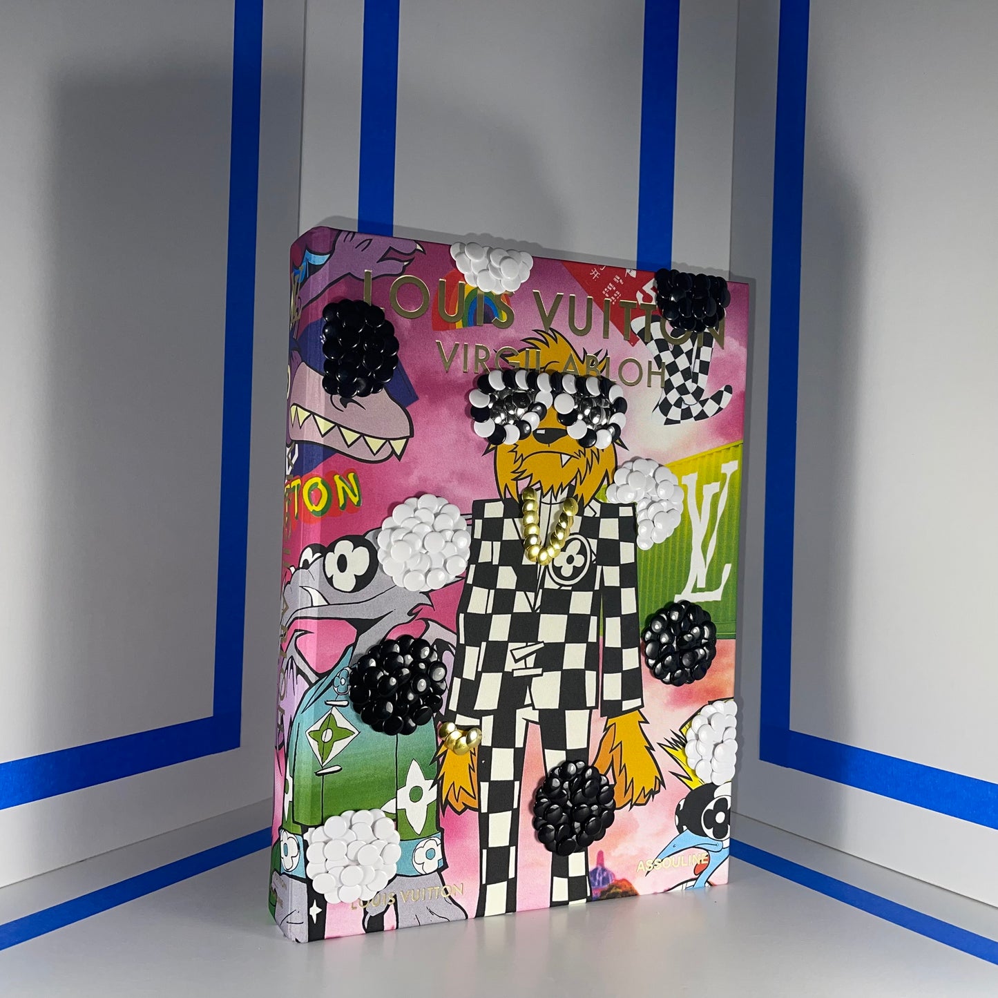 Virgil Abloh Louis Vuitton Cartoon book by the bms.
