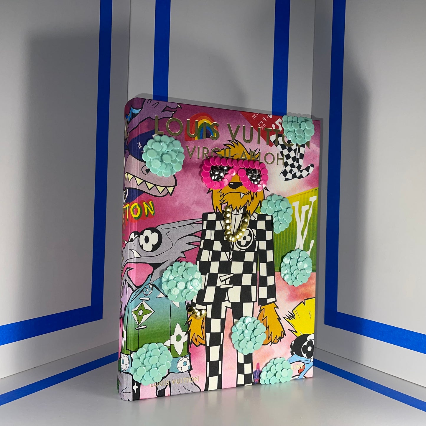 Virgil Abloh Louis Vuitton Cartoon book by the bms.