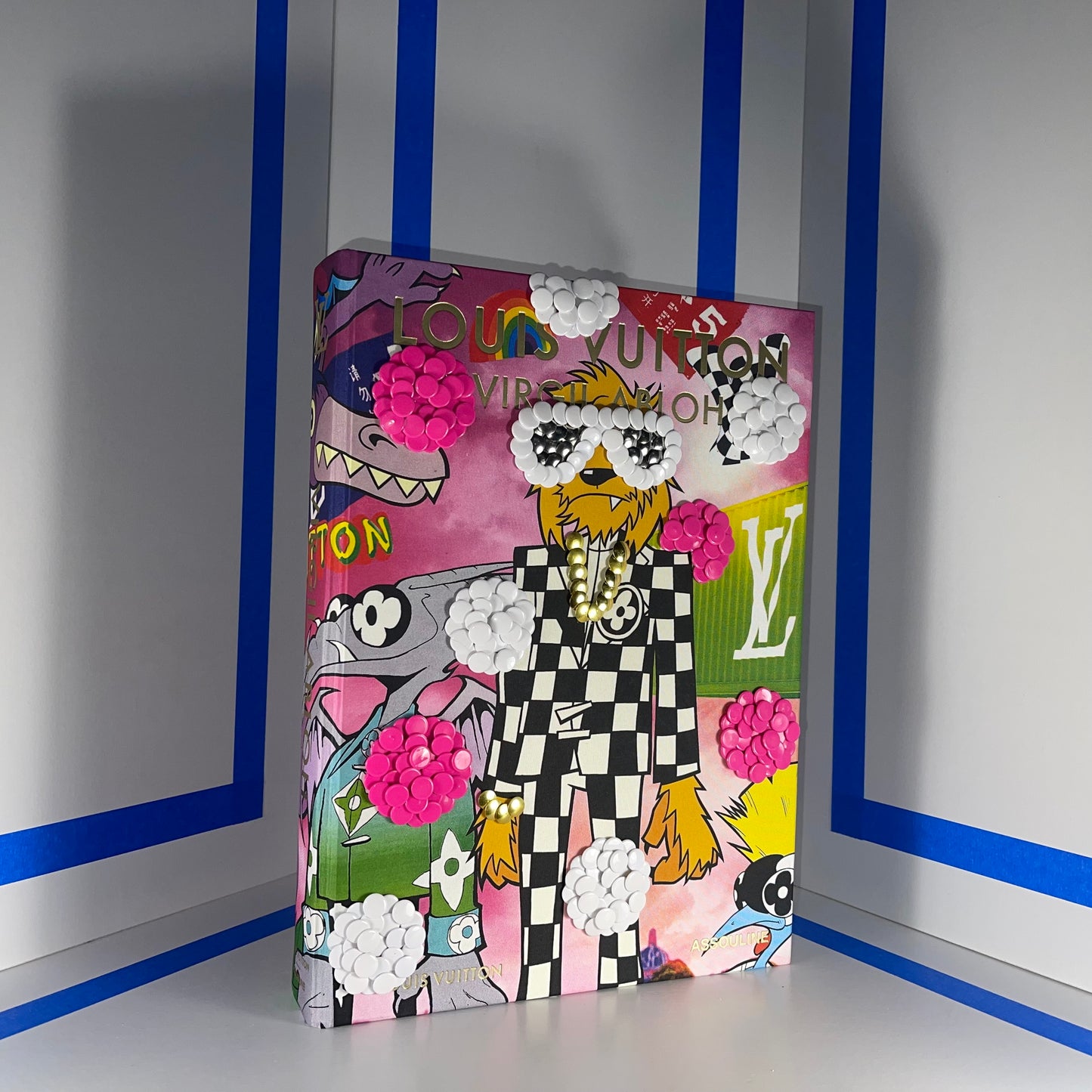 Virgil Abloh Louis Vuitton Cartoon book by the bms.