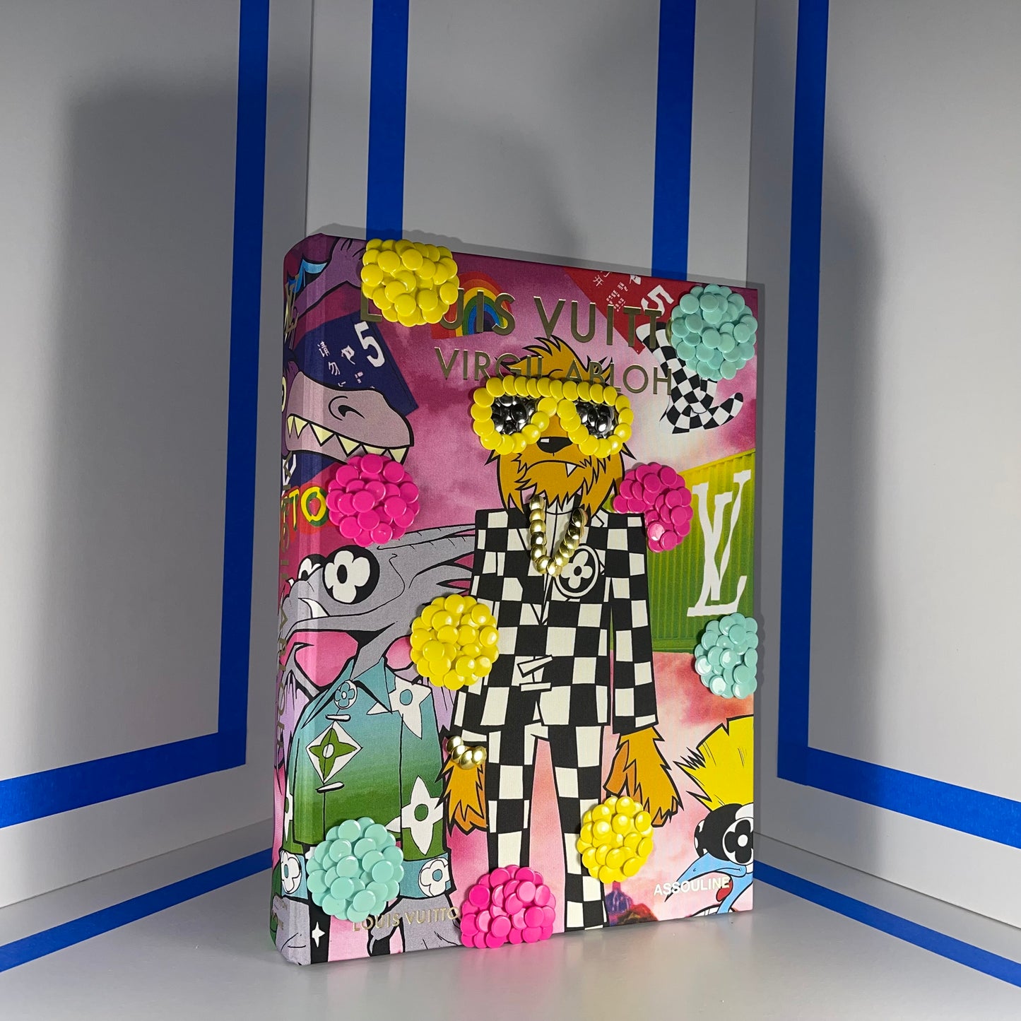Virgil Abloh Louis Vuitton Cartoon book by the bms.