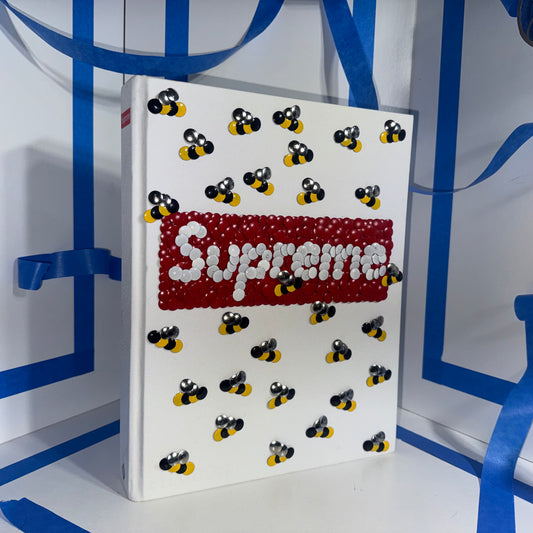 BEE SUPREME-hand gilded coffee table book by the bms.
