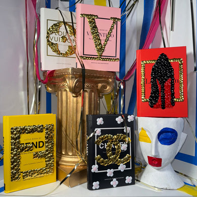 Little Books of Fashion by the bms. (chanel, rolex, gucci, louis vuitton, louboutin, fendi)