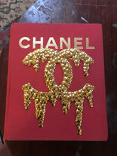 the bms. VINTAGE Chanel and Her World tacked book