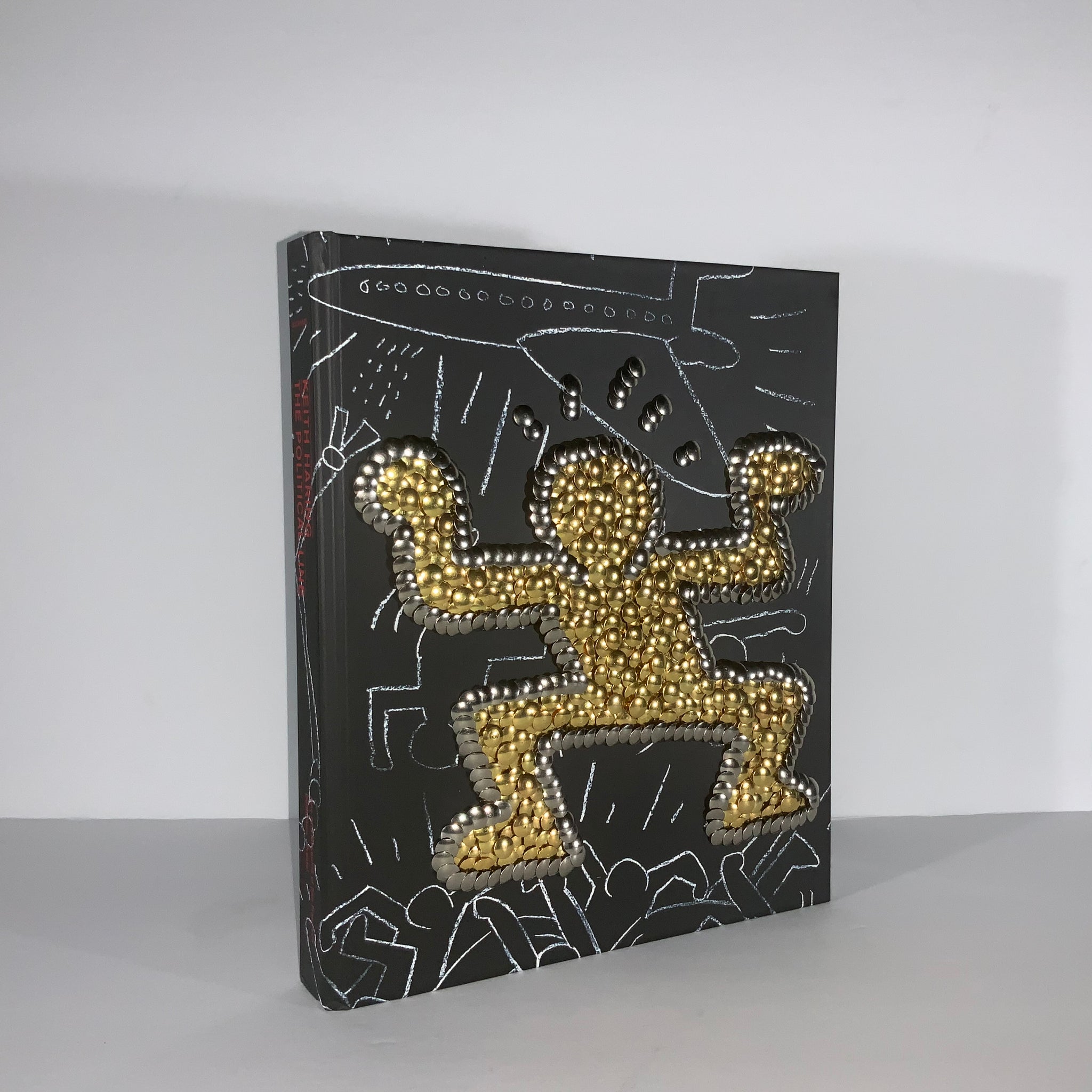 Keith Haring The Political Line gilded by the bms.