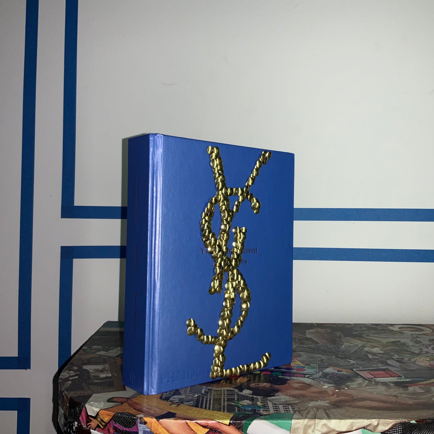 the bms. YSL : Accessories hand tacked.